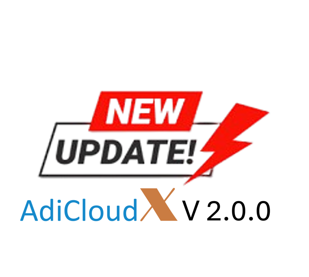 AdiCloudX Release 2.0.0