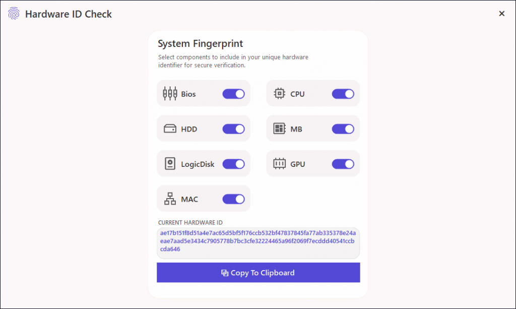 License Key Generator